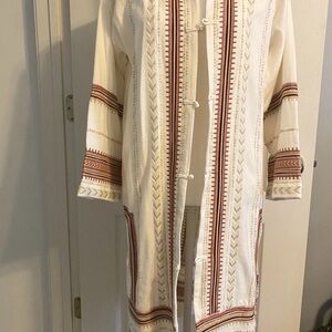 Frye Jadeline Embroidered Jacket XS/S